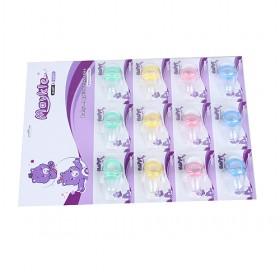 Wholesale High Quality Multi-colors Baby Silicone Feeding Nipples Set