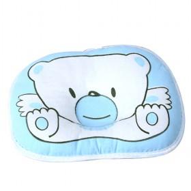 Cute Light Blue Hugging Bear Baby Pillow