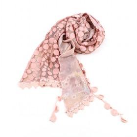 Pink Spot Scarf,new Design,fashion Scarf,womens Scarf