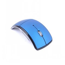 Novelty And Simple Design Blue And Silver Wireless Computer Mouse