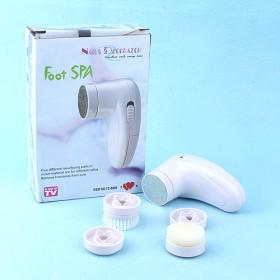 White Plastic Electric Automatic Foot Care Tool