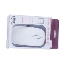High Quality Elegant And Simple Design Full White USB Computer Mouse