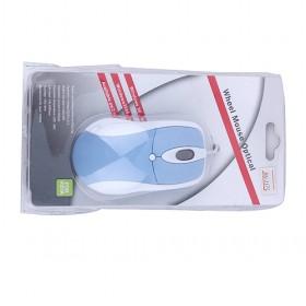 Good Quality Mini Cute Light Blue And White Decorative Computer Mouse