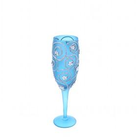 Nice Blue Candle Holder, Candle Holders, Candlestick