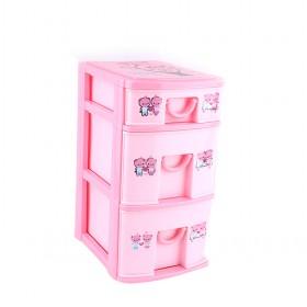 Good Quality Exquisite Pink Small Storage Boxes Drawer Storage Cases