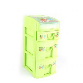 Refreshing Green Frog Fashion Small Storage Boxes With Storage Drawer