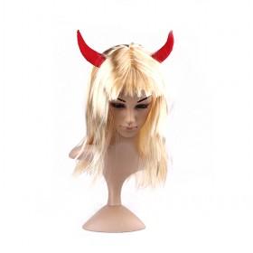 Hot-sale Good Quality Demon Design Blonde Hair Wigs
