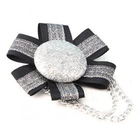 Black Silver Clothing Accessory