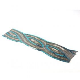 Wholesale 10cm Wide Stretch Embroidered Sequins