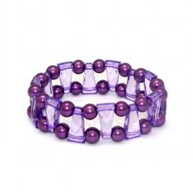 Wholesale Purple Beads Bracelets