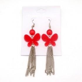 Wholesale Red Fashion Earing