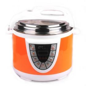 Automatic Orange Plated Electric Stainless Steel Household Pressure Cooker