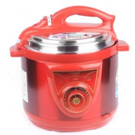 Hot Sale Automatic Red Plated Electric Stainless Steel Pressure Cooker