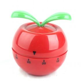 Juicy Red Cherry Design Mechanical Countdown Cooking Stopwatch Alarm For Housewives