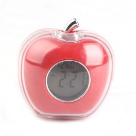 Mini Cute Red Apple Design Electric Digital LED Multifunctional Alarm Clock