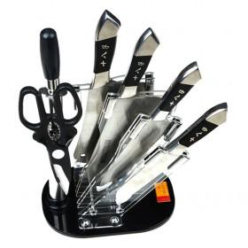 Household 7 Pieces Stainless Steel Durable Knife Cooking Utensils