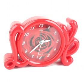 Hotsale Mini Cute Red Crab Cartoon Plastic Mute Alarm Clock