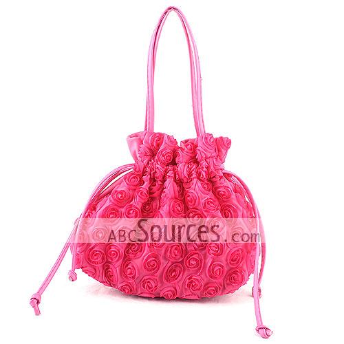 wholesale Korea Women 's Purse Handbag Cute Girls Bag Handmade Drum