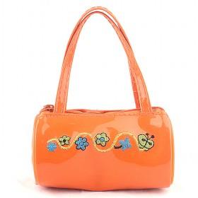 Ladies ' Shoulder Bag Fashion Orange Design Small Size