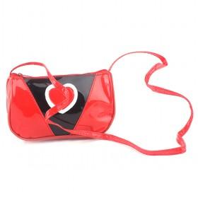 2013 Small Red Leather Fringe Crossbody Bag Shoulder Cross Package PU Tassel Bag