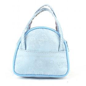Ladies Fashion Blue PU Messenger Bag Small Bag