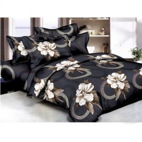 Elegant Silky Damask Embroidrey Satin 4-piece Bedding Sets