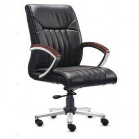 Good Quality Black PVC Height Lifting Swivel Computer Chair/ Office Chair/ Boss Chair