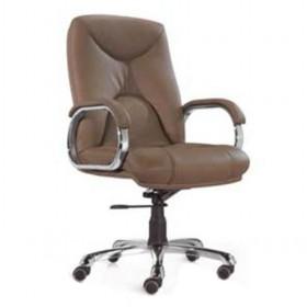 Light Brown Height Adjustable Swivel Computer Chair/ Office Chair/ Boss Chair