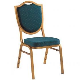 Good Quality Green Upholstered Flannel Hotel Chairs/ Banquet Chair