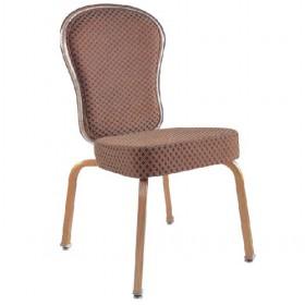 High Quality Luxury Dark Beige Brown Upholstered Hotel Chairs/ Banquet Chair