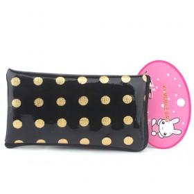 Velvet Cloth Black PU Case Wallet Bag For Mobile Cell Phone, For Phone/iPod/Mp3/Mp4