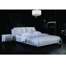 Good Quality Classic Design Plain White Upholstery Fabric Bed