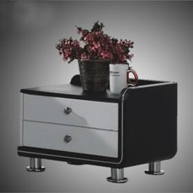 Good Quality Black And White Geometrical Bedside Table/ Night Table