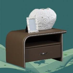 Fashionable Modern Design Brown Wooden Bedside Table/ Night Table