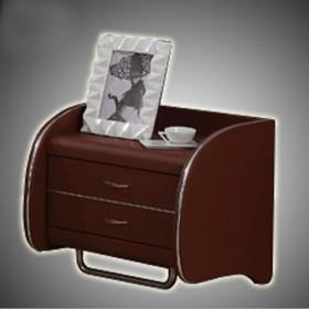 Hot Selling Modern Design Red Wooden Stylish Bedside Table/ Night Table