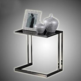 Modern Simple Stylish Design Stainless Steel Bedside Table/ Night Table