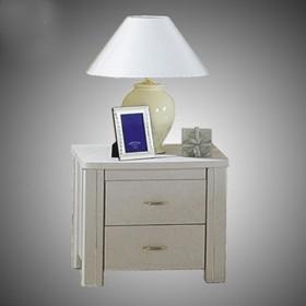 Cute White Small Wooden Bedside Table/ Night Table