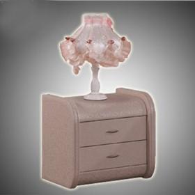Hot Sale Light Pink Wooden Bedside Table/ Night Table