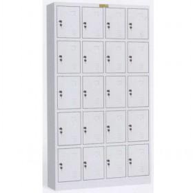 Graceful White 20 Cases Fireproof Metal File Cabinets