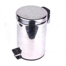 Simple Design Stainless Steel Cylinder Garbage Bin For Sale
