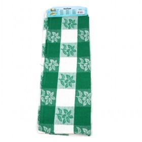50 70cm Green And White Floral Pattern Cotton Towels Kitchen Towels