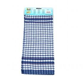 39 63cm Blue And White Plaid Single Piece Wiping Cloth