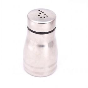 Single Piece Stainless Steel Salt And Pepper Shaker/ Kitchen Spice Jar