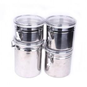 Hot Sale Stainless Steel Spice Jar Sets/ Sealed Seasoning Cans/ Condiment Bottles Set