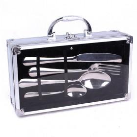 High Quality 12pcs Set Kitchenware Set/Cutlery Set/ Flatware Set With Aluminum Box