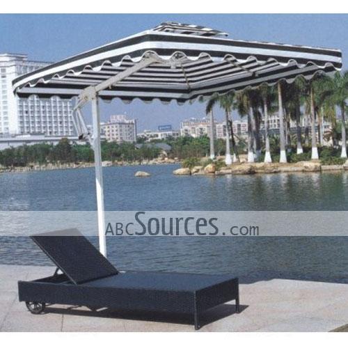 High Quality Black Comfortable Beach Chair With Wheels