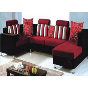 Celebrative Traditional Chinese Style Fabric Detachable Sofa Set