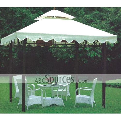 High-end Outdoor Steel And Canvas Gazebos And Canopies