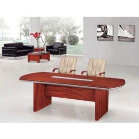 High Quality Modern Stylish Wooden Office Furniture Set With Rectangle Desk And Conference Seat