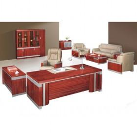Red Wooden Elegant And Graceful Top-end Office Furniture/ Boss Desk